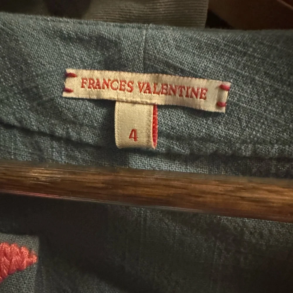 Frances Valentine Floral Embroidered Caftan - Picture 6 of 7